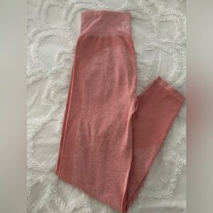 PINK two tone Seamless Leggings M